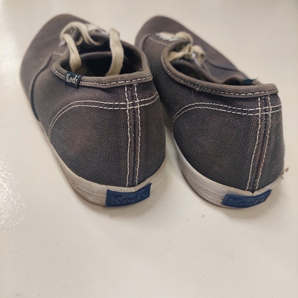 KEDS grey pointy sneakers lace - Picture 4 of 6